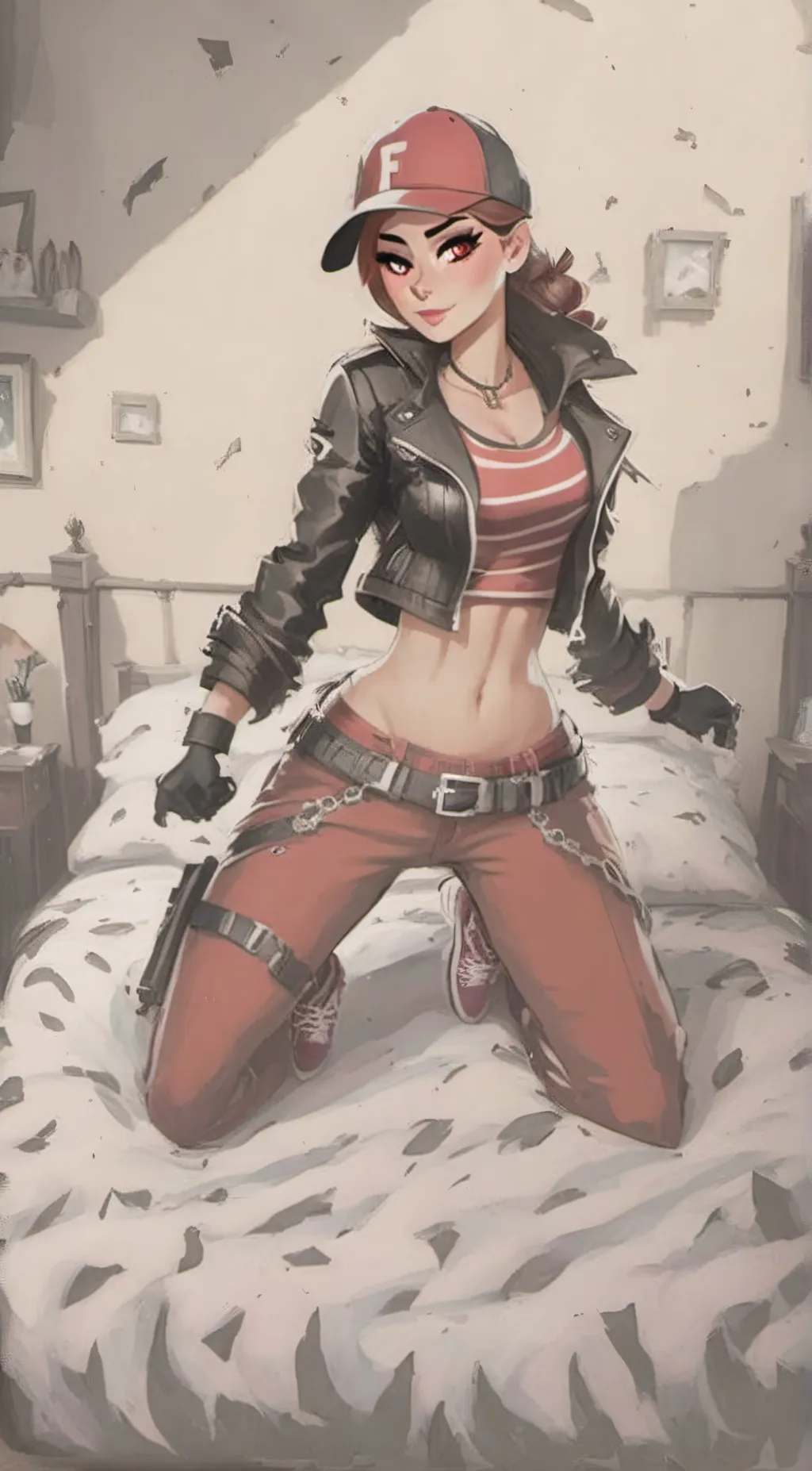 ai character: Ruby background