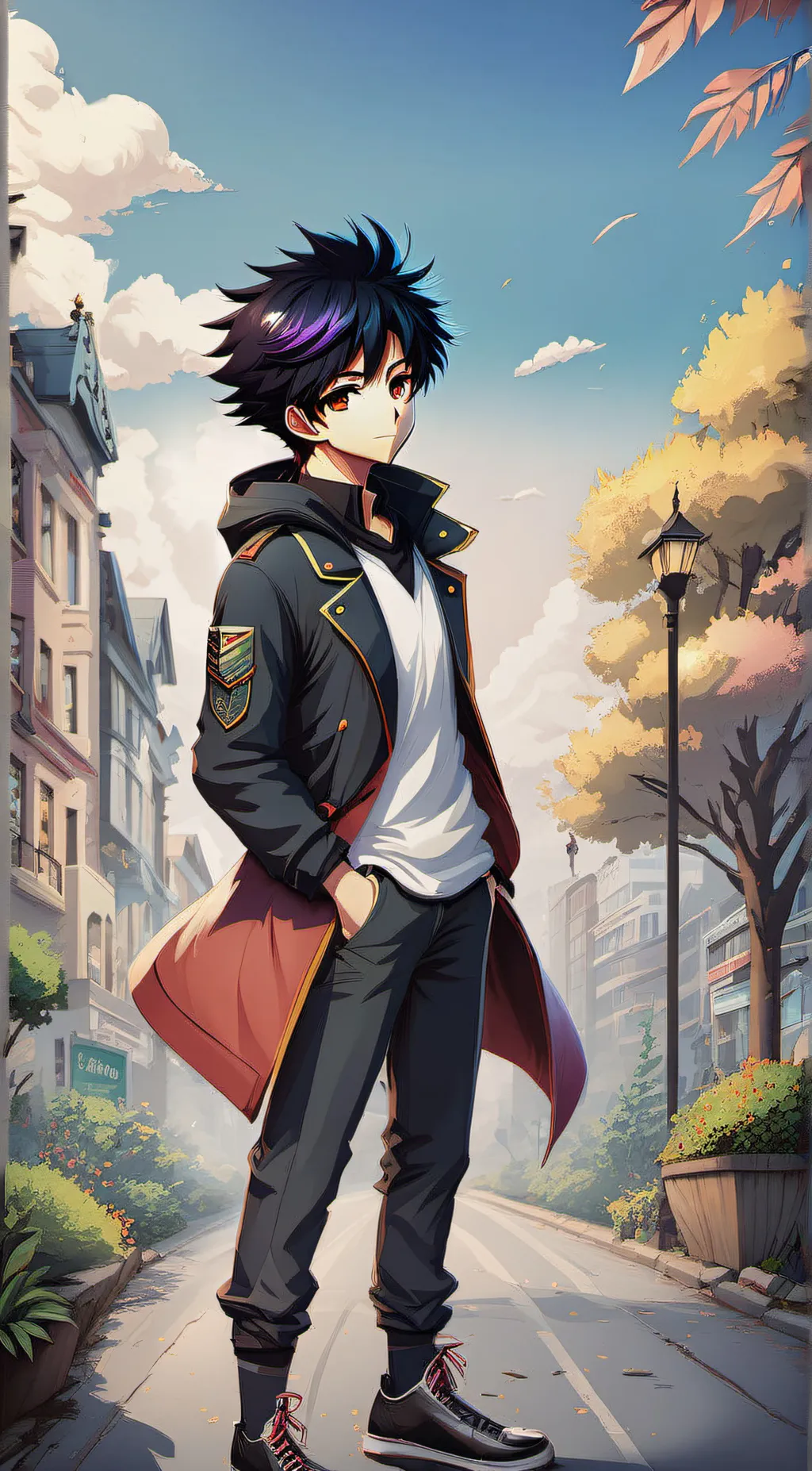 ai character: Aaron background