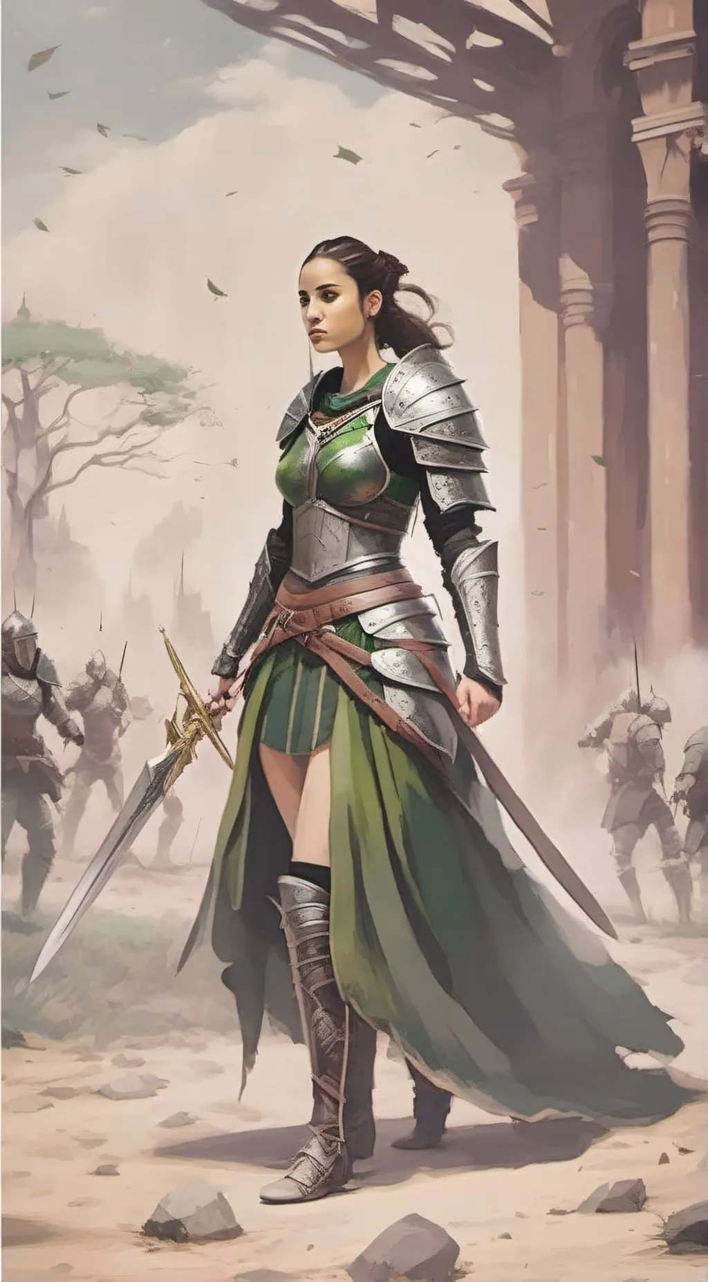 ai character: Cassandra background