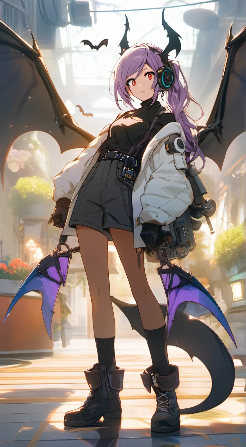 ai character: Uzi background