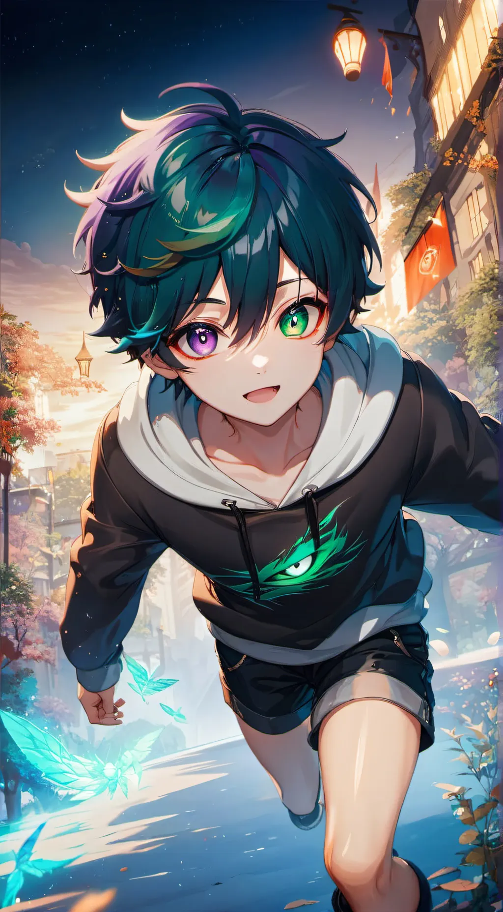 ai character: Storm background