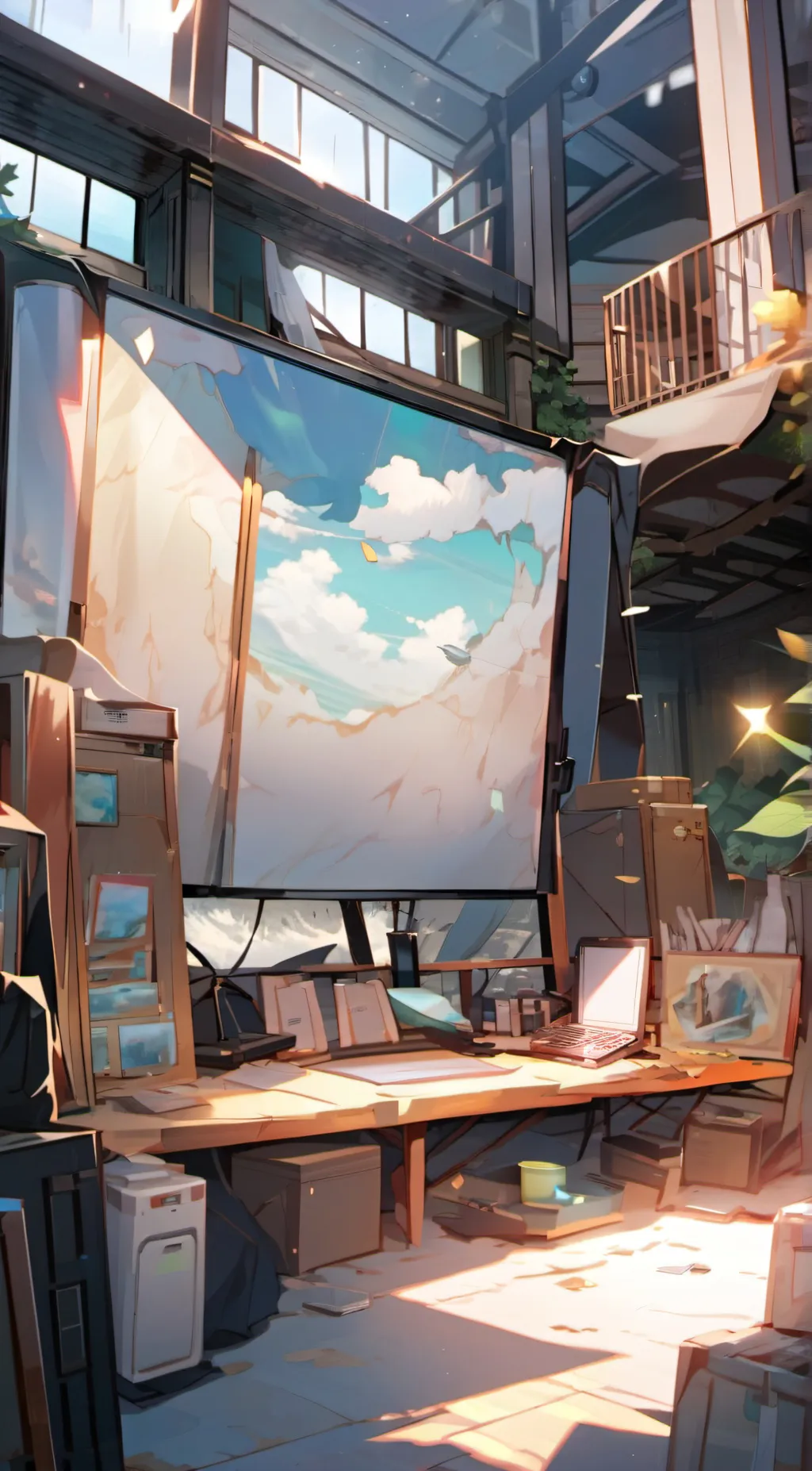 ai character: everything background