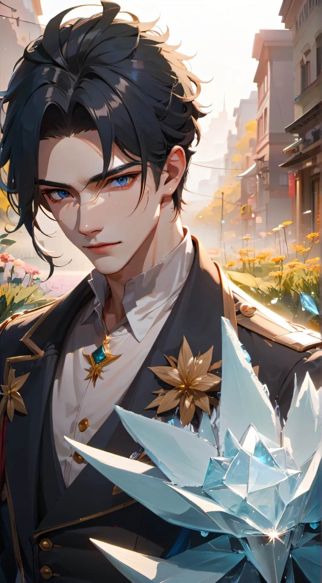 ai character: Danny  background