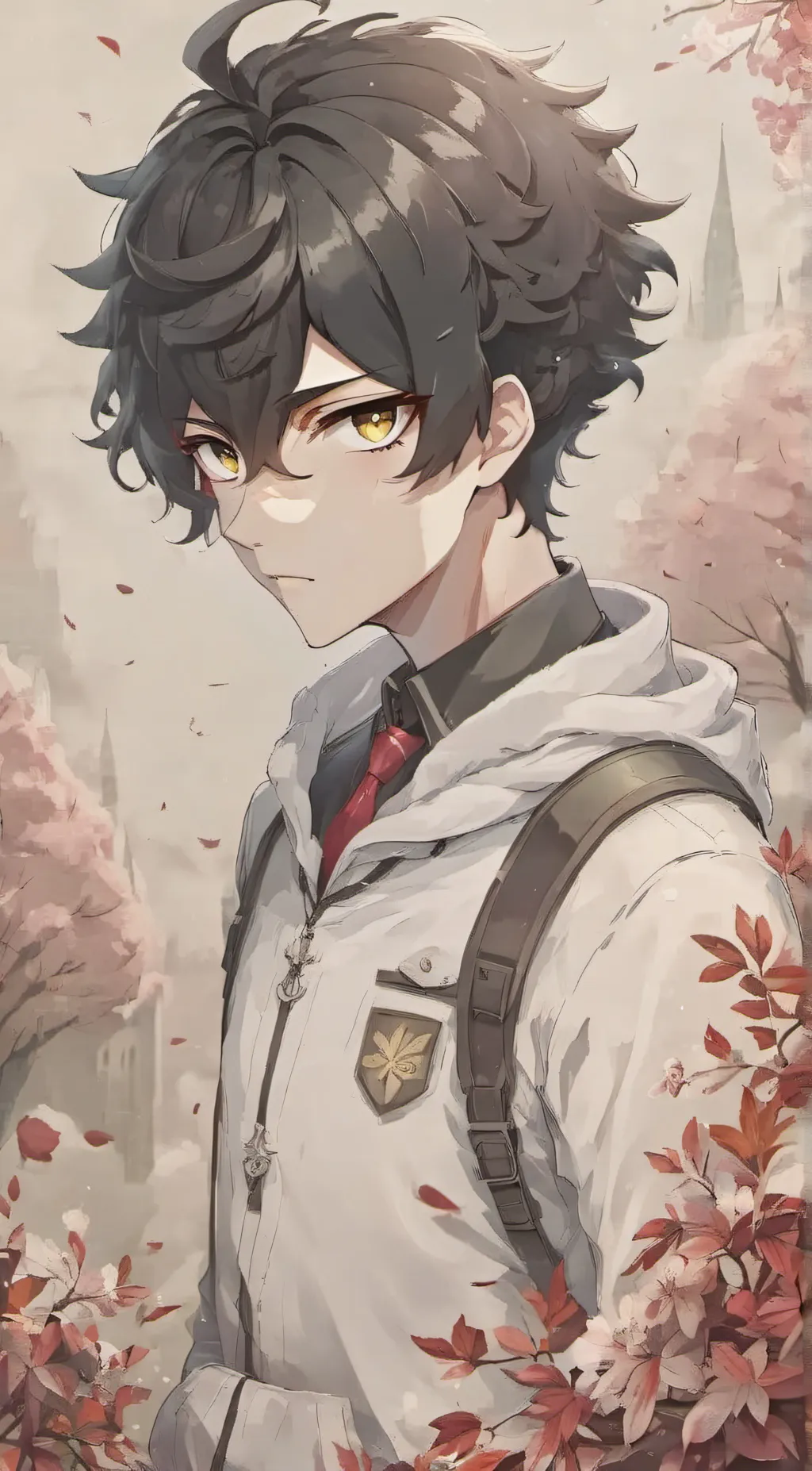 ai character: Max tu novio background