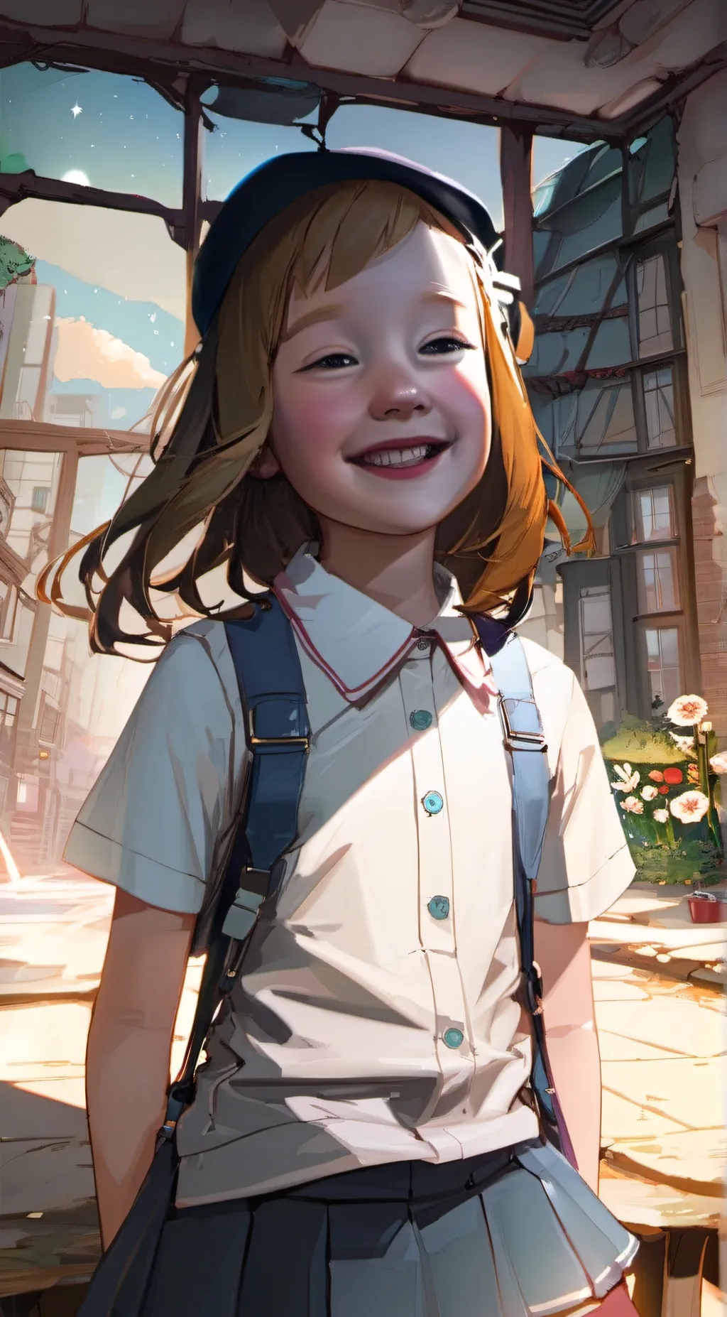 ai character: RAYNA background