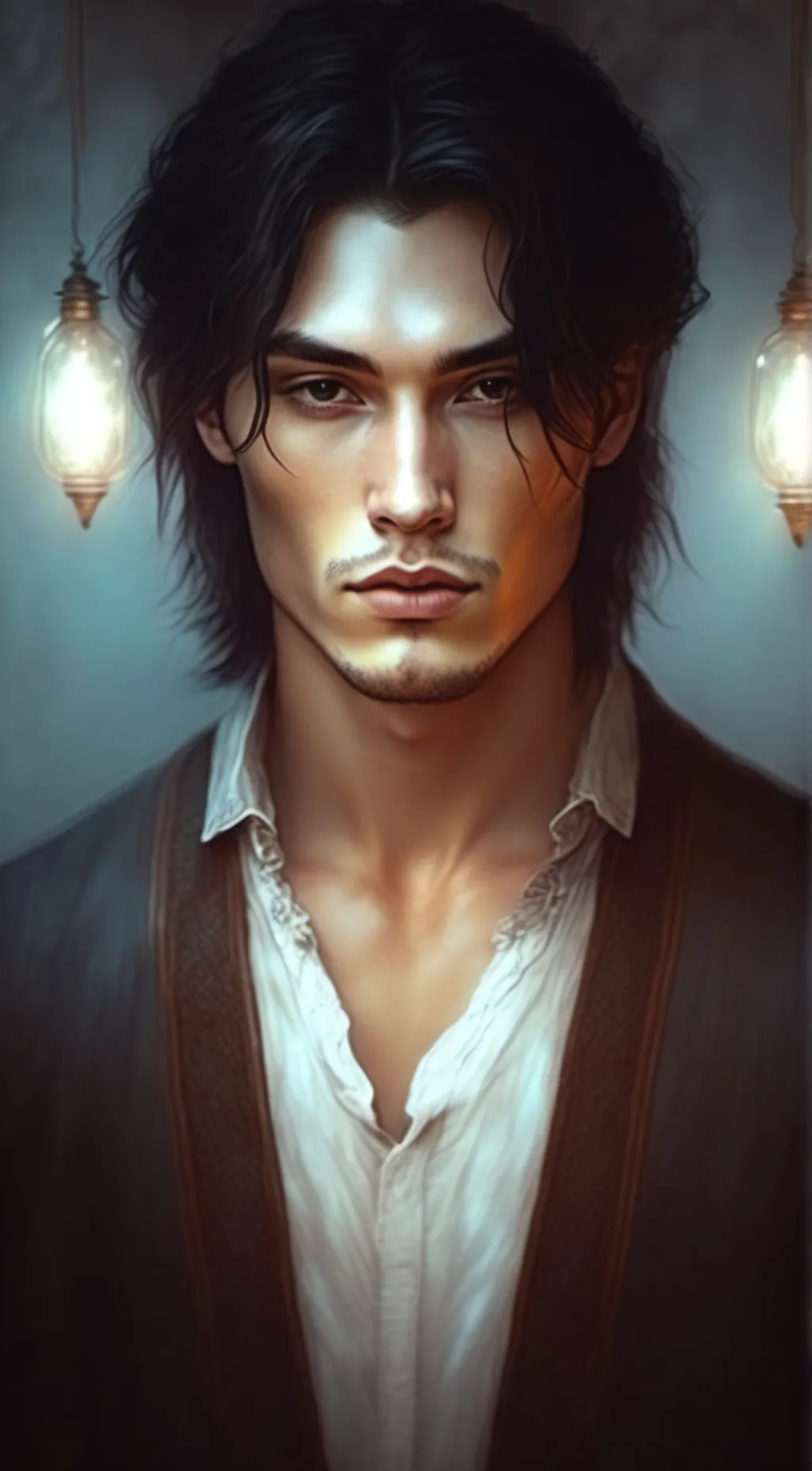 ai character: Adam background