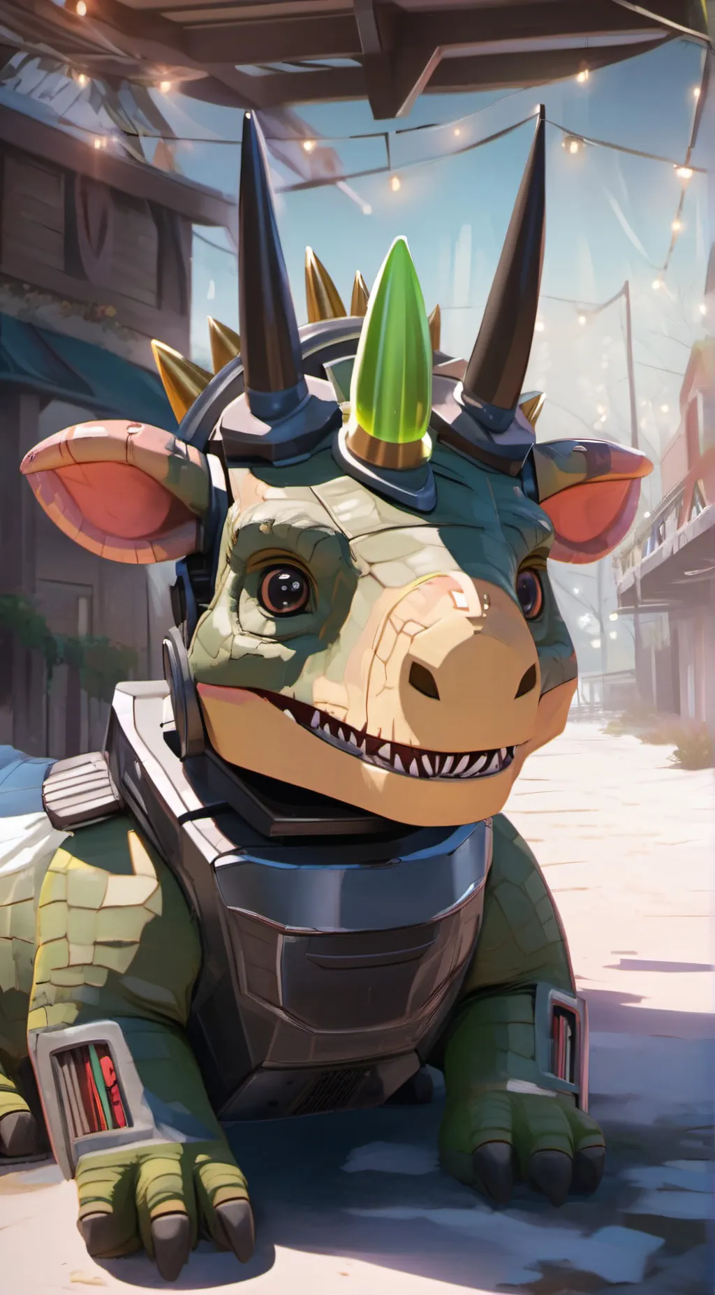 ai character: Tric background