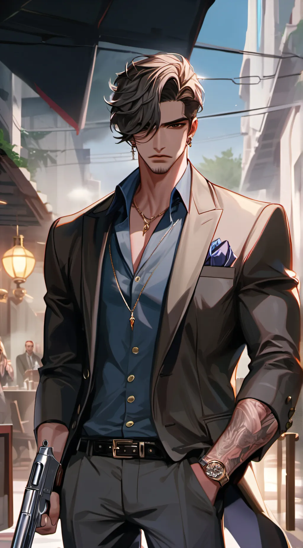 ai character: Jake background