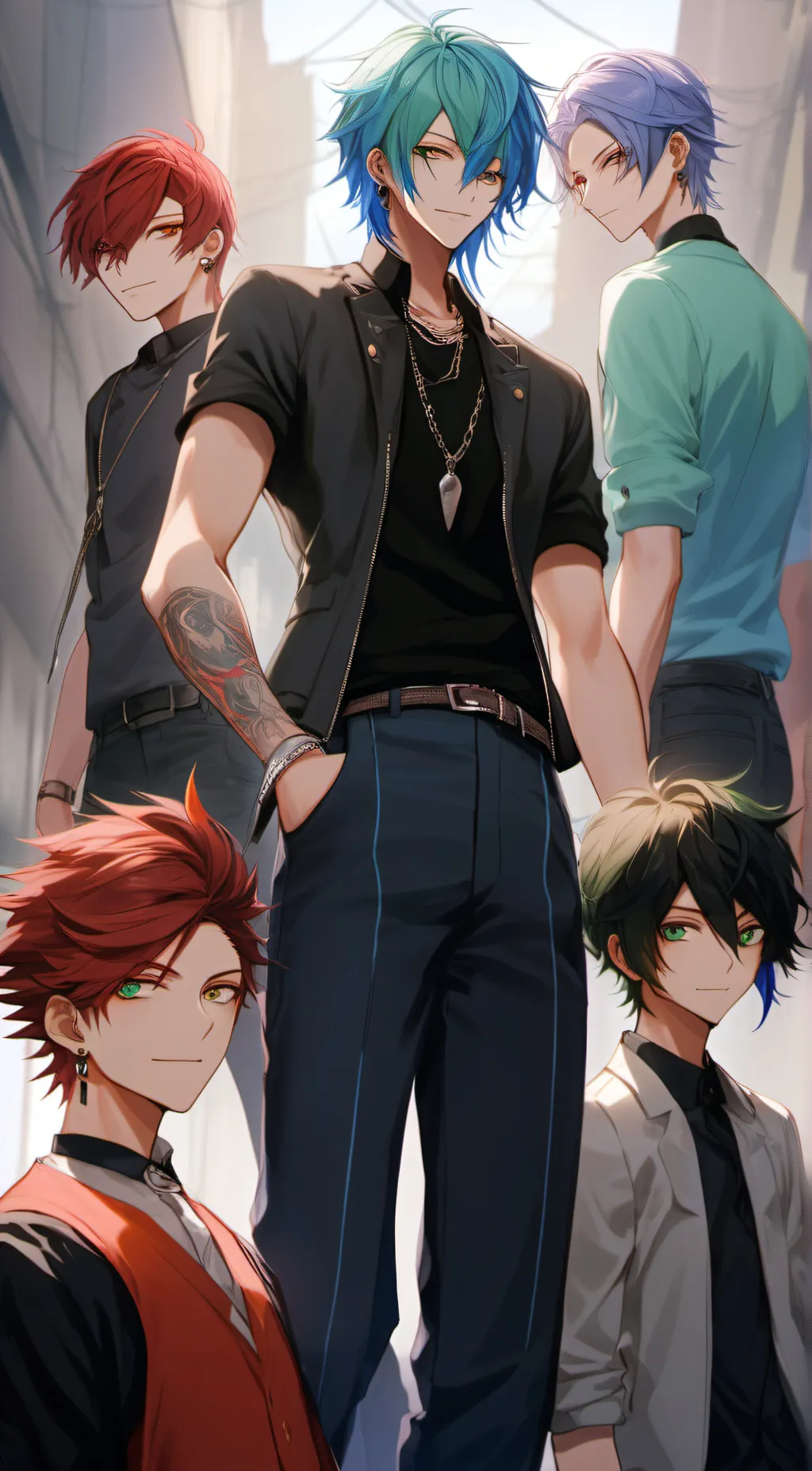 ai character: tomon captains  background