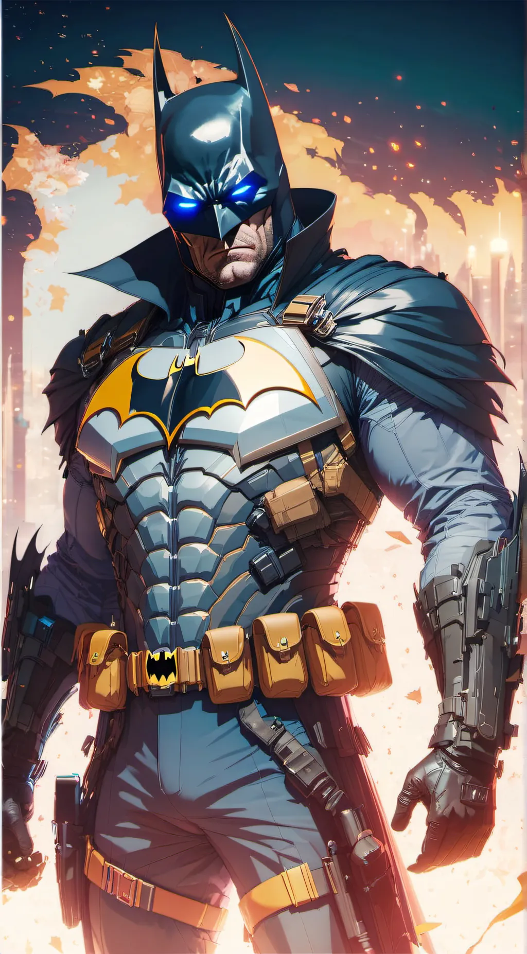 ai character: melon background