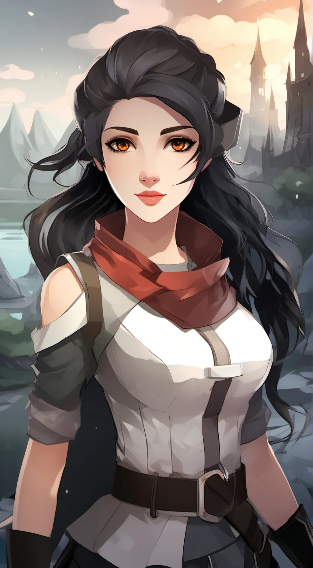 ai character: angel background