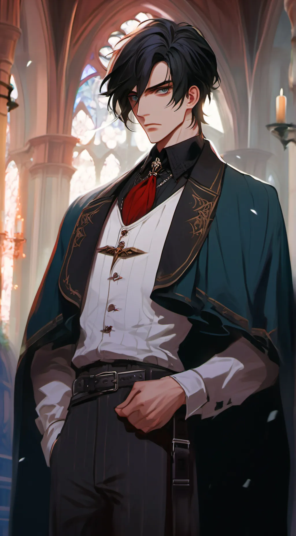 ai character: Eric DarkShadow II background