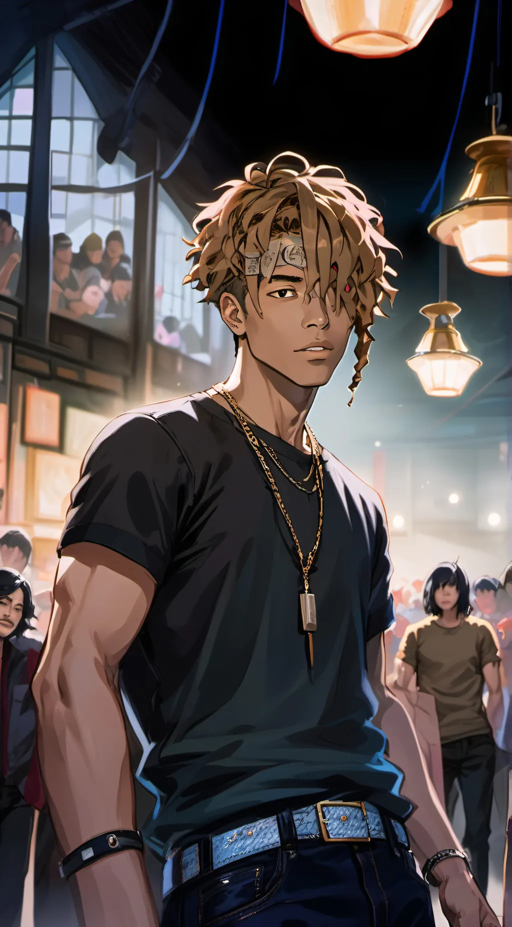 ai character: xxxtentacion  background
