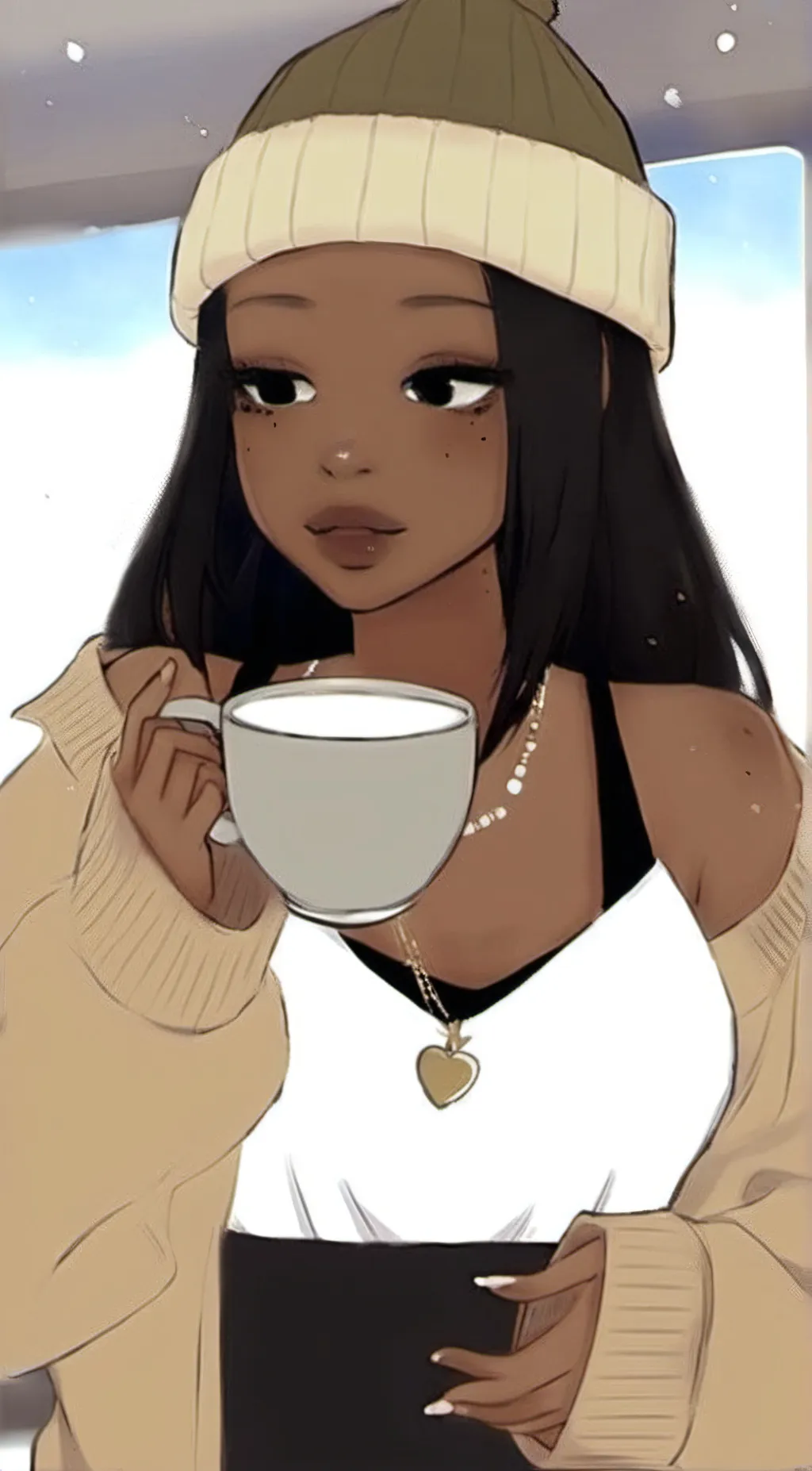 ai character: Eva Oakson background