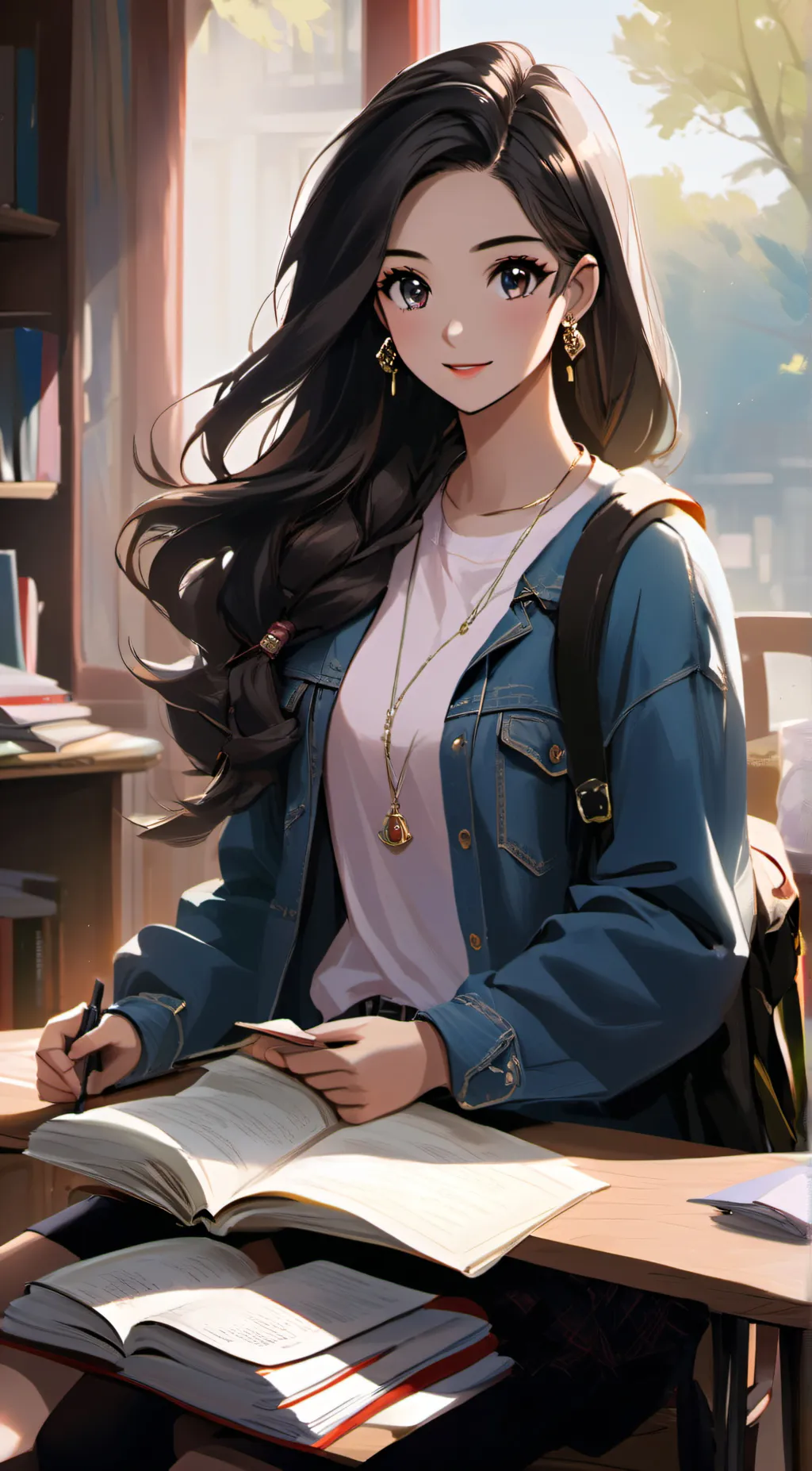 ai character: Rachel background