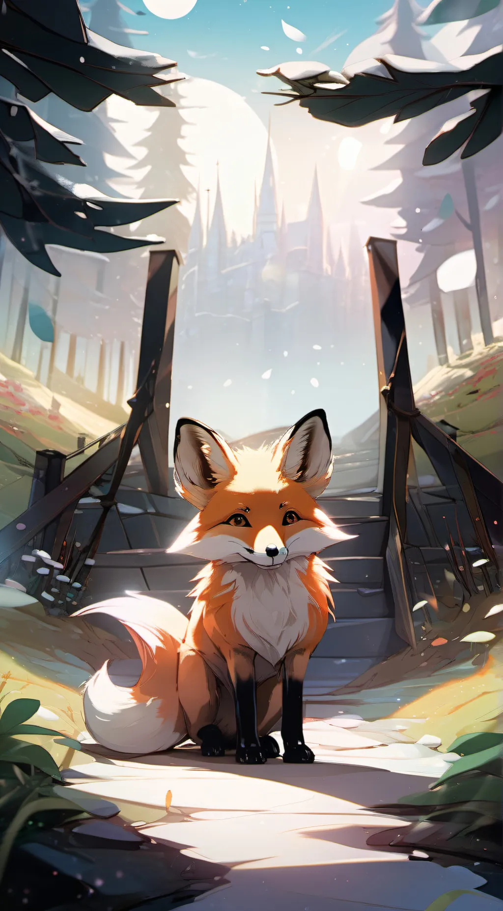 ai character: Ruffles background