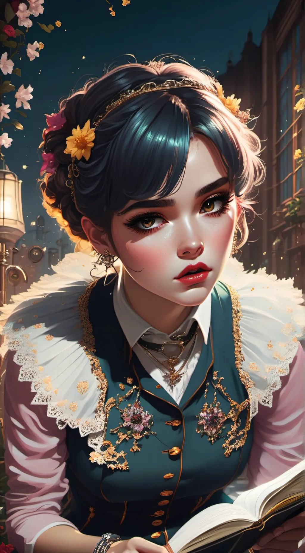 ai character: shasha background