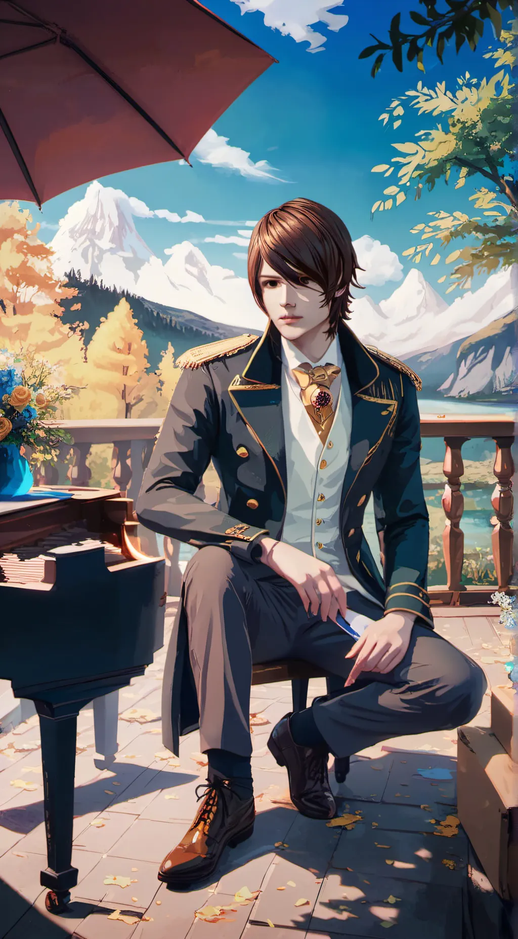 ai character: Jack a pirate  background