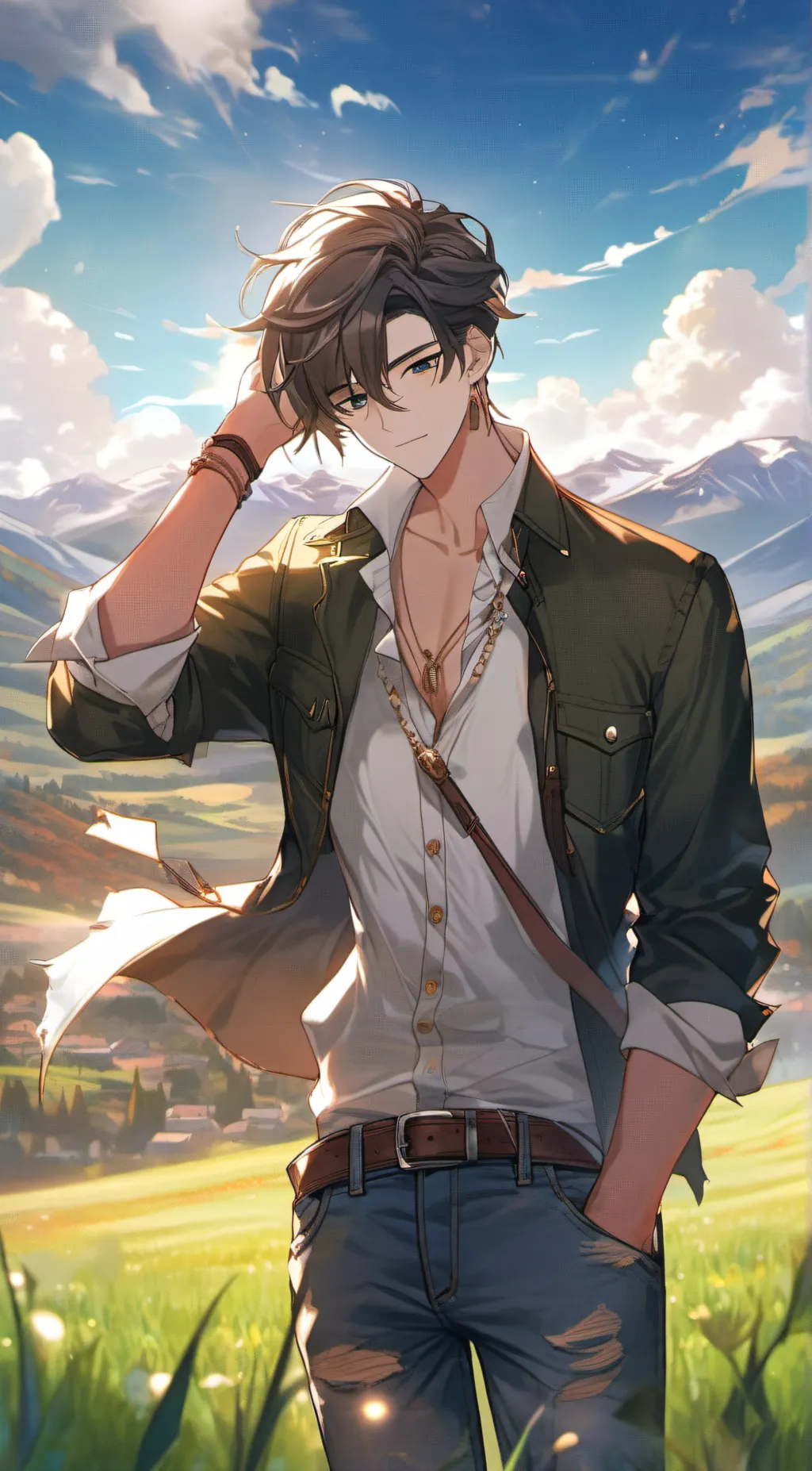 ai character: Jake background