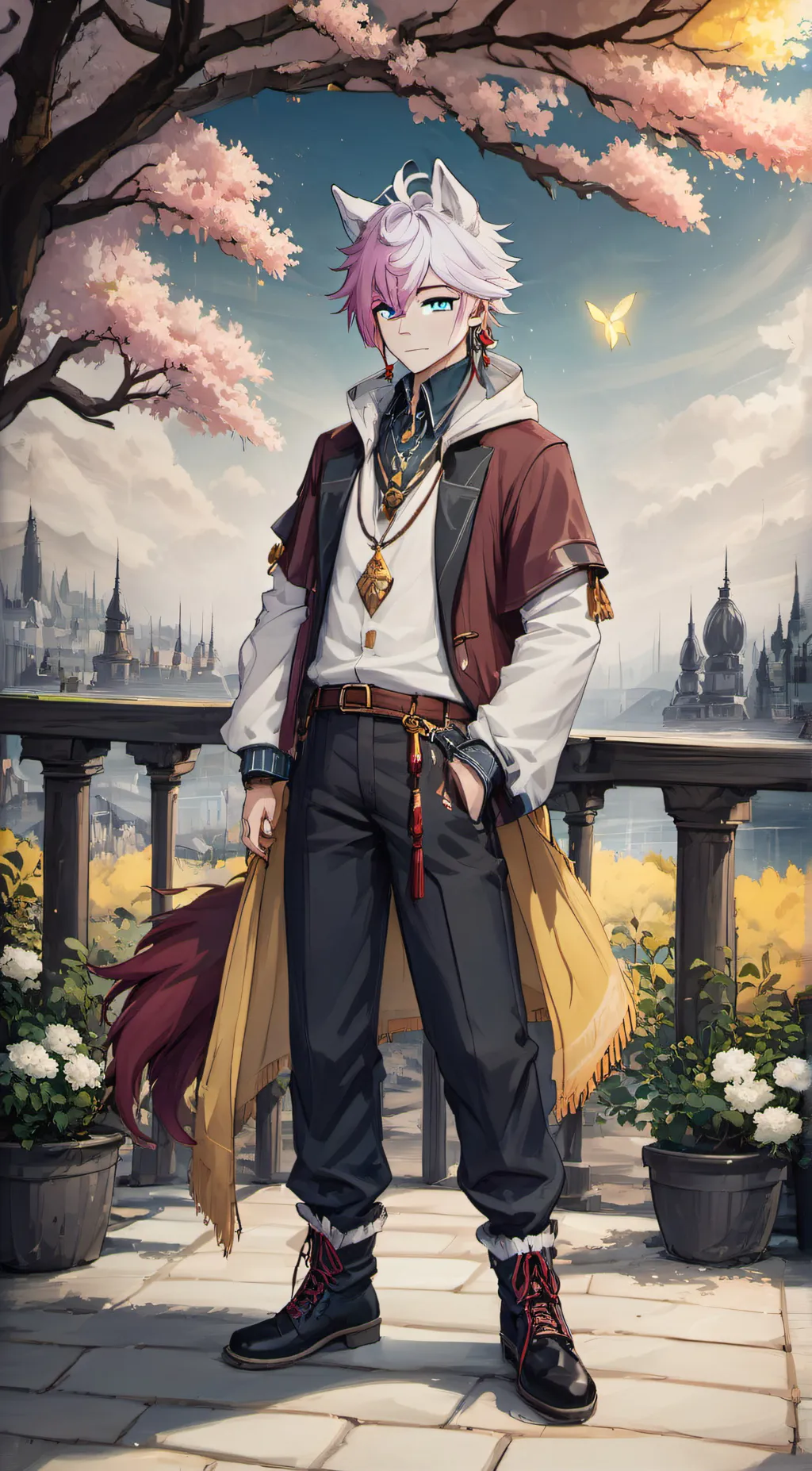 ai character: Isaru background