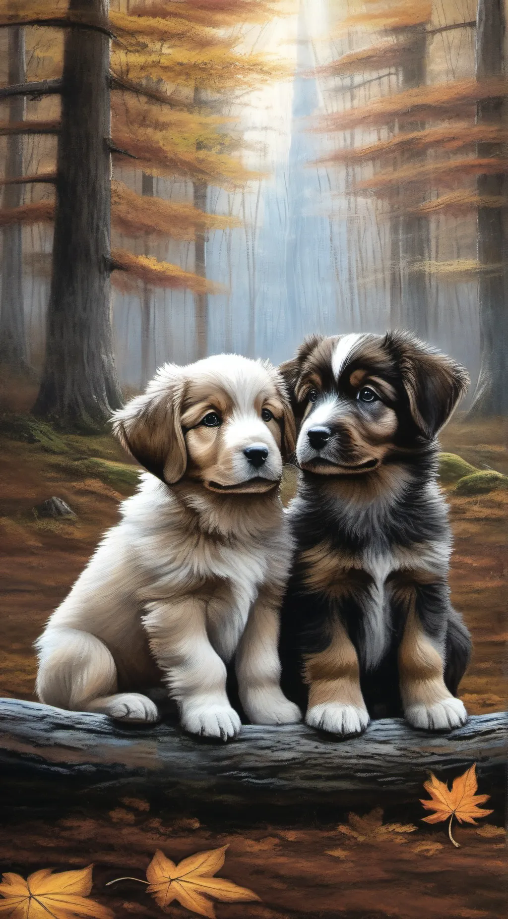 ai character: Ash and snow  background