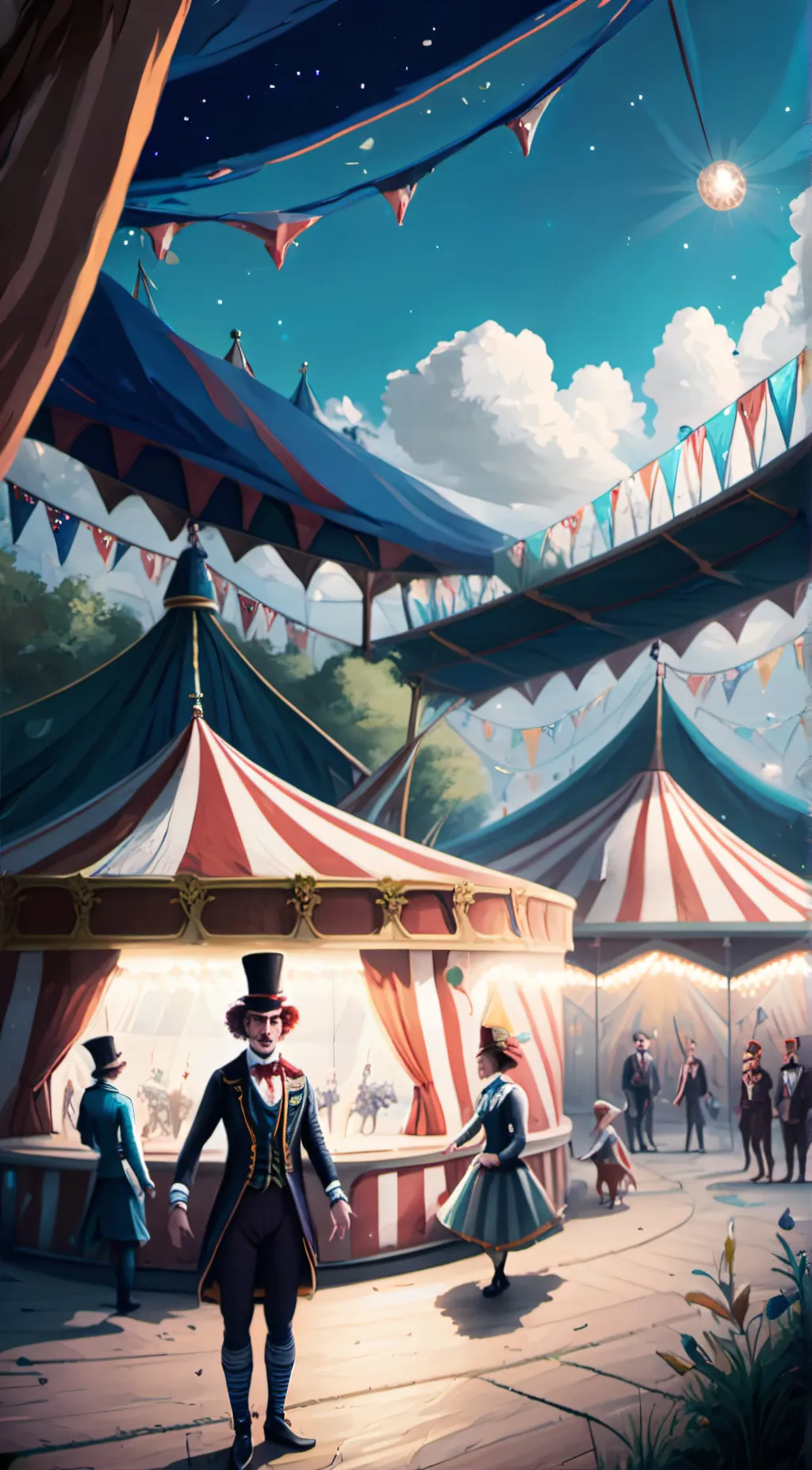 ai character: tadc background