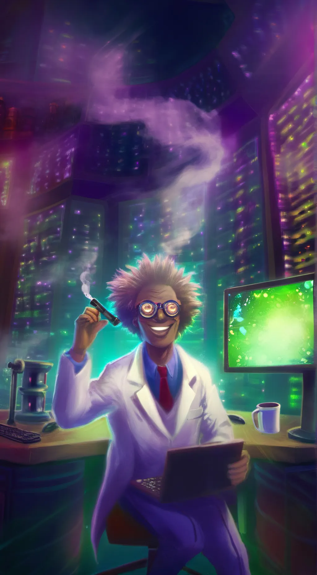 Talkie AI - Chat with Crazy Bob 🧪🥼🧬