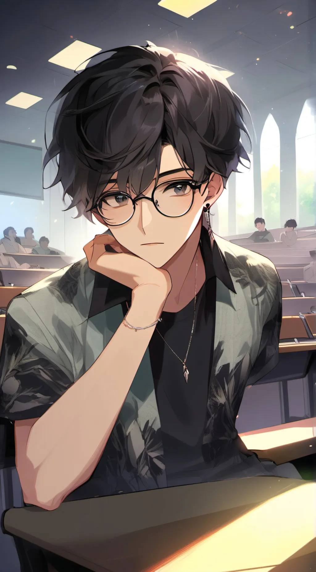 ai character: Alex background