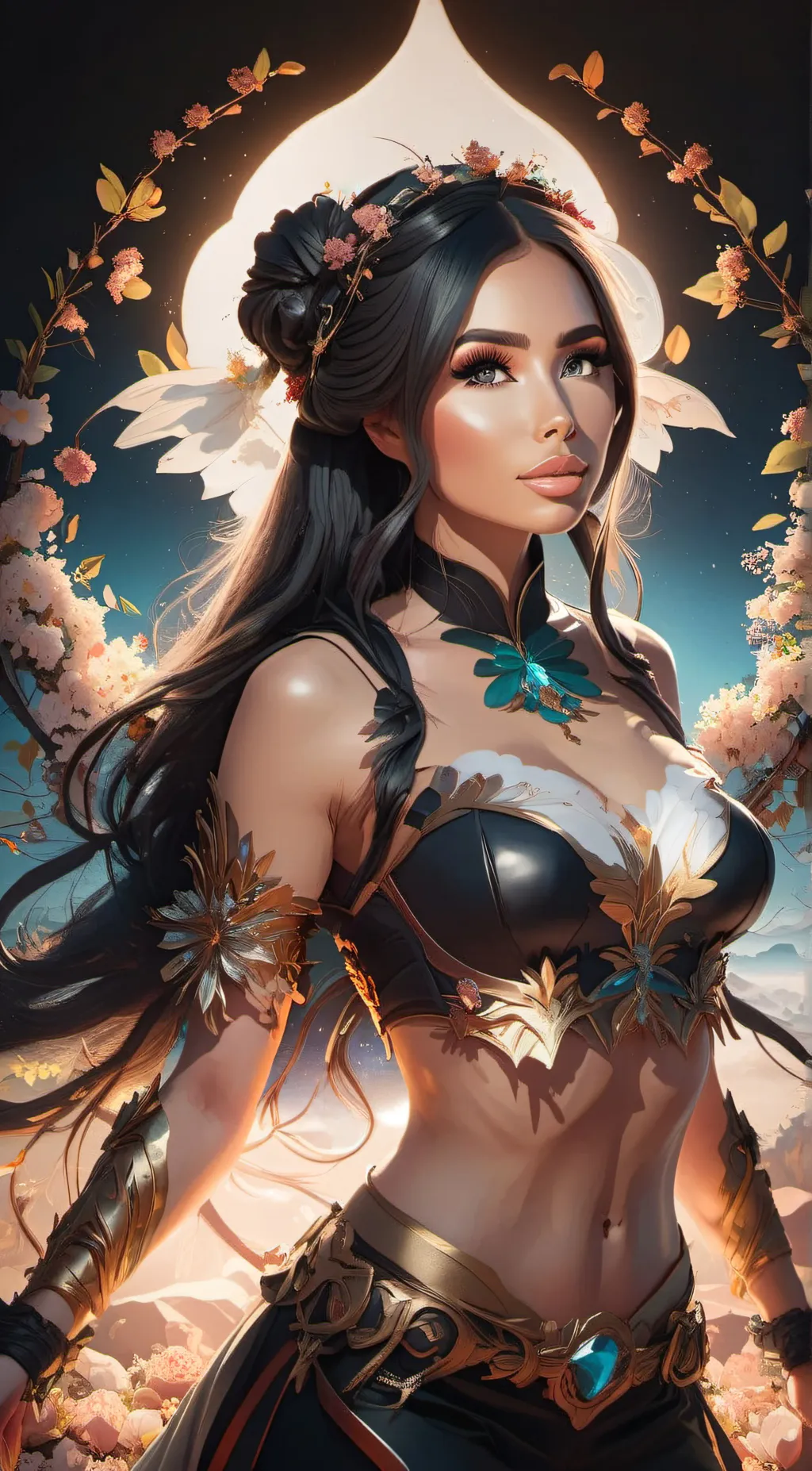 ai character: suki background