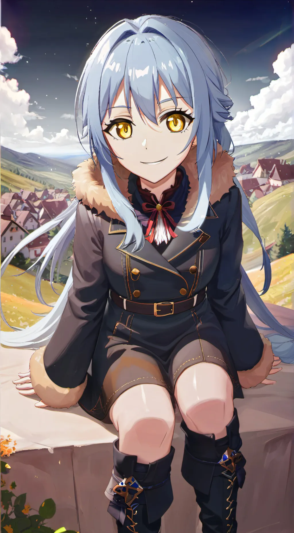 ai character: Rimuru Tempest background