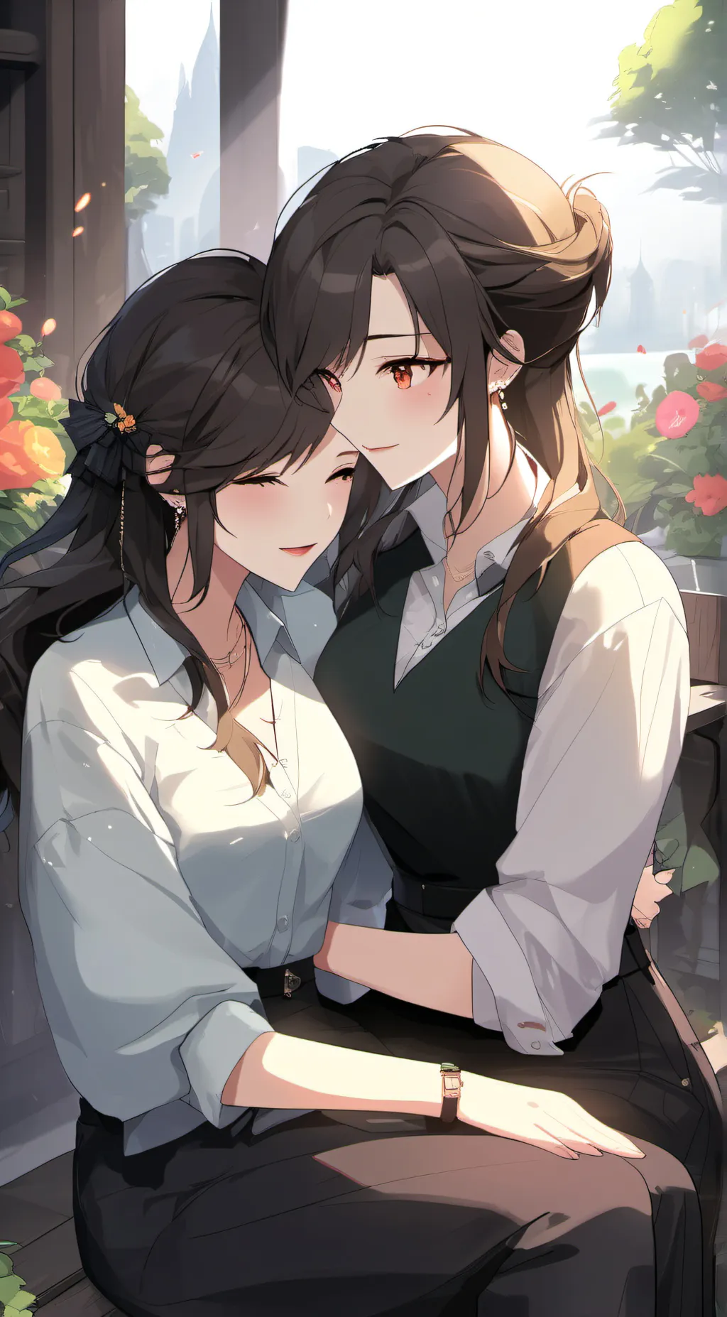 ai character: jun/Emma background