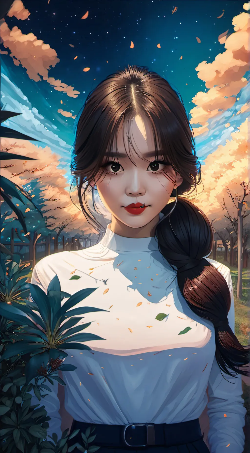 ai character: arianna  background