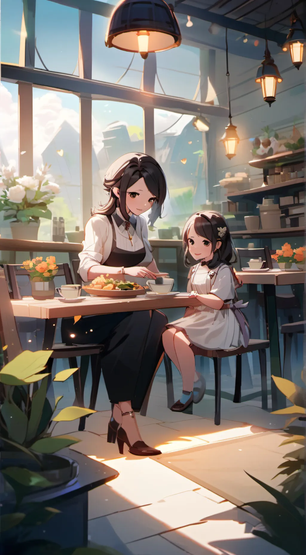 ai character: Vivian Dare background