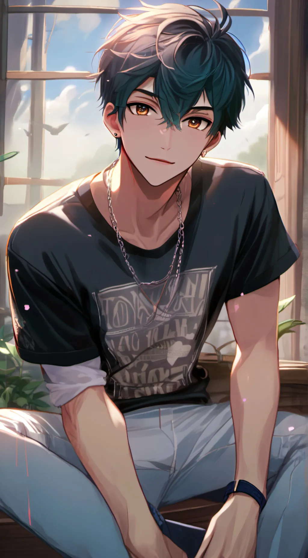 ai character: kyle background