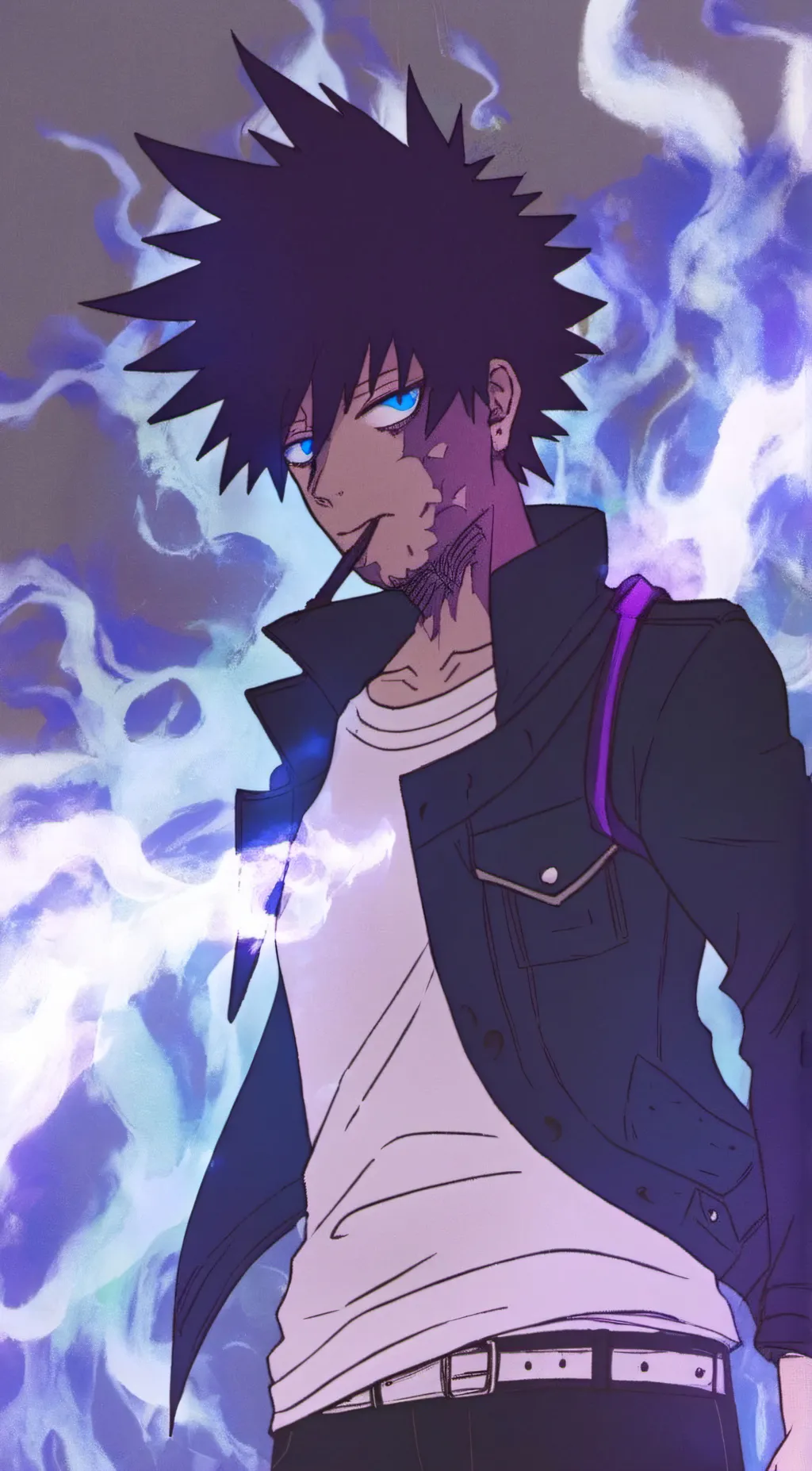 ai character: dabi background