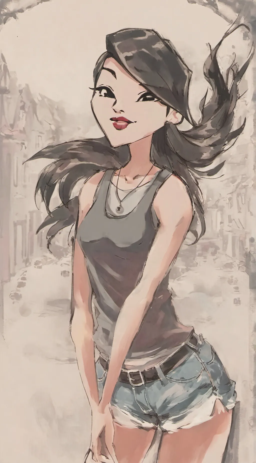 ai character: Mrs.White background