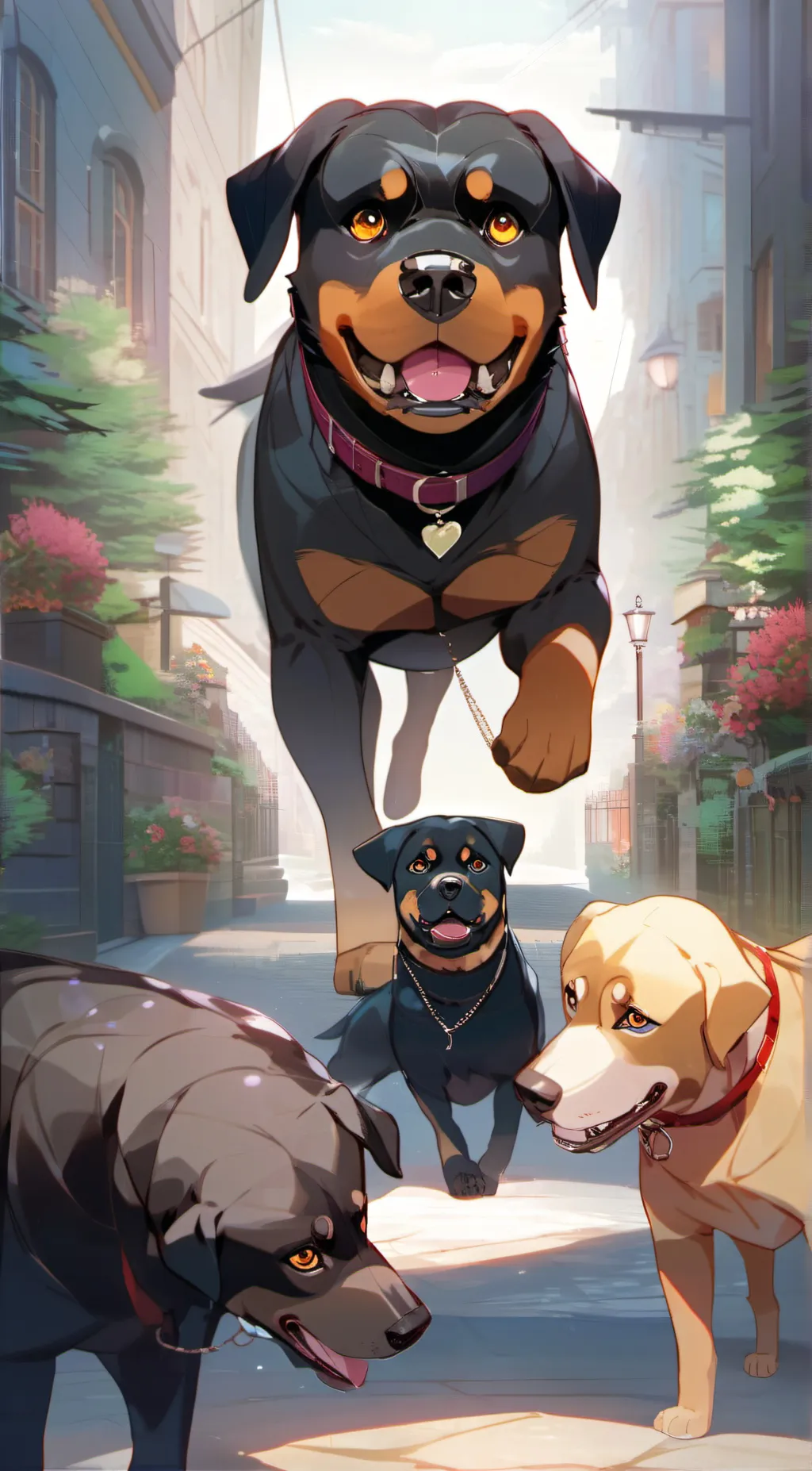 ai character: Chanel background