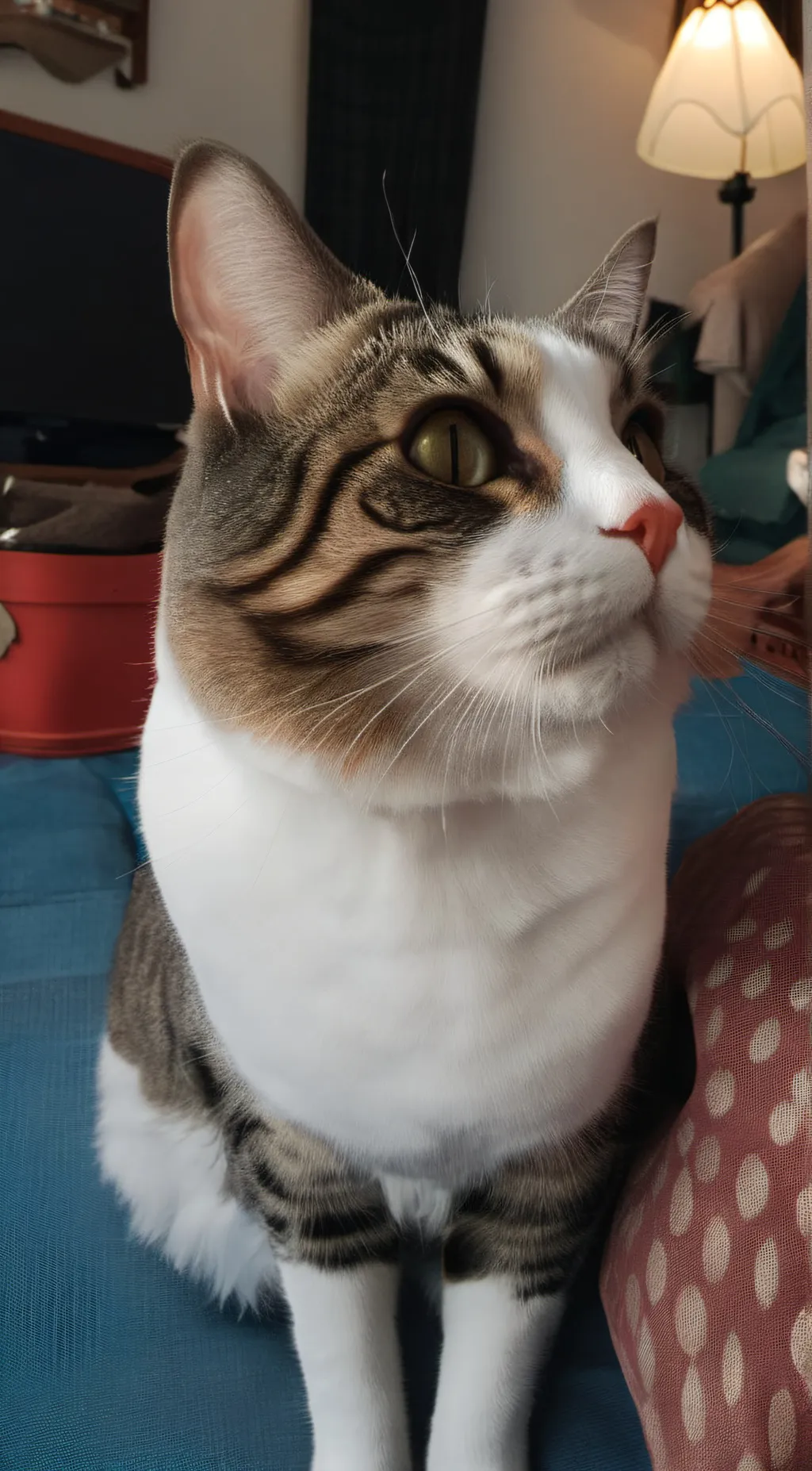 ai character: whiskers  background