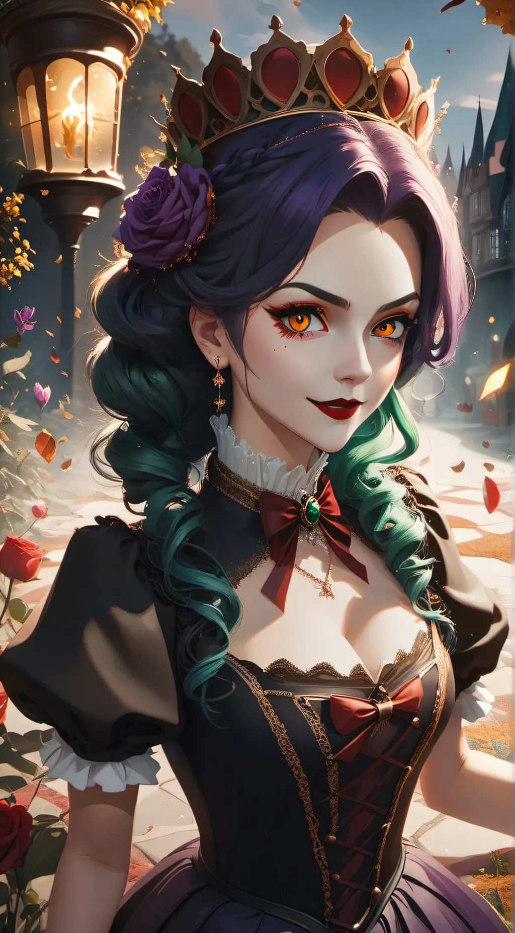 ai character: Raven  background