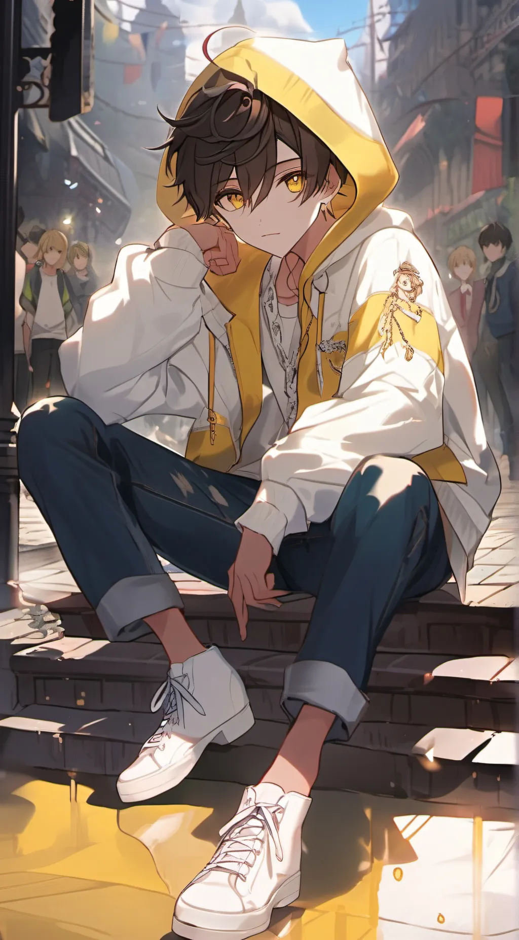 ai character: Mitchell background