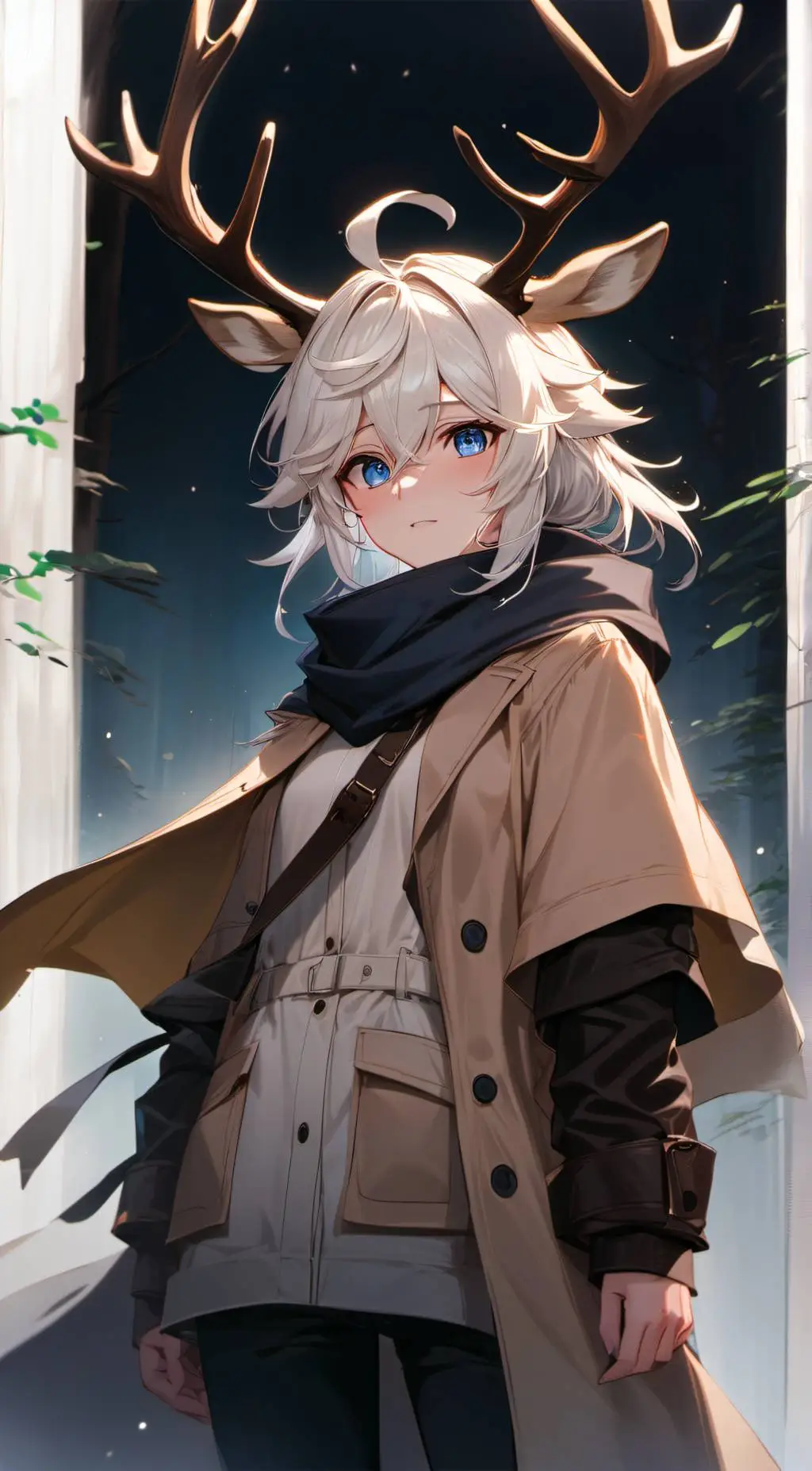 ai character: Fawn background