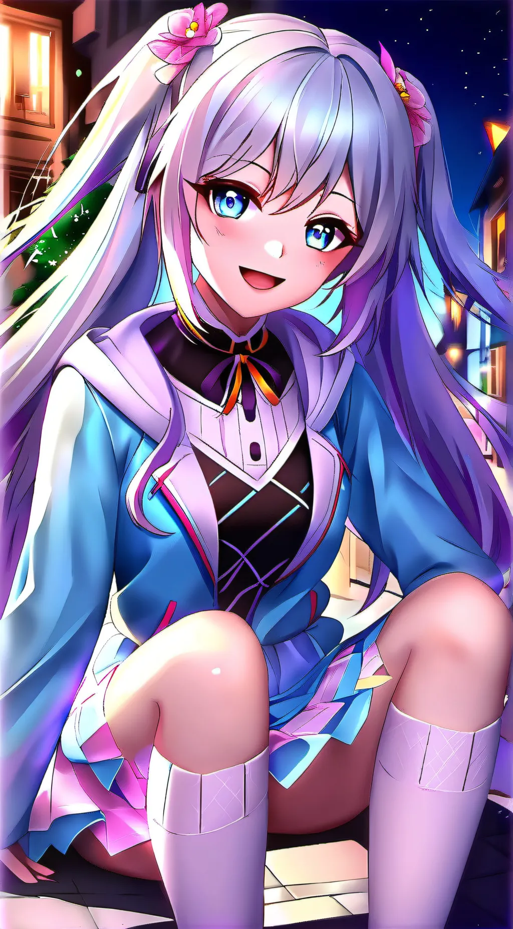 ai character: Olive  background