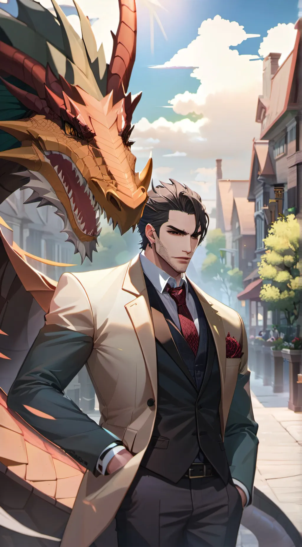 ai character: Aries background