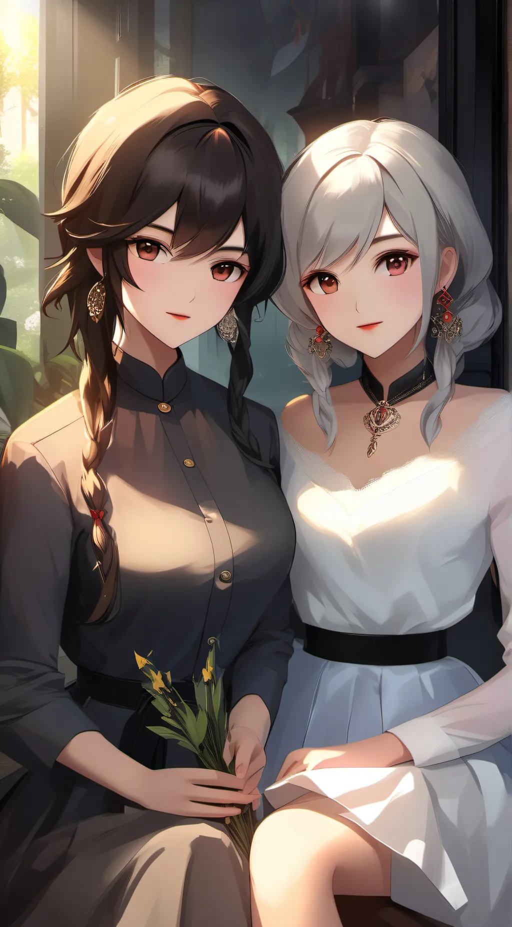 ai character: Lilly background