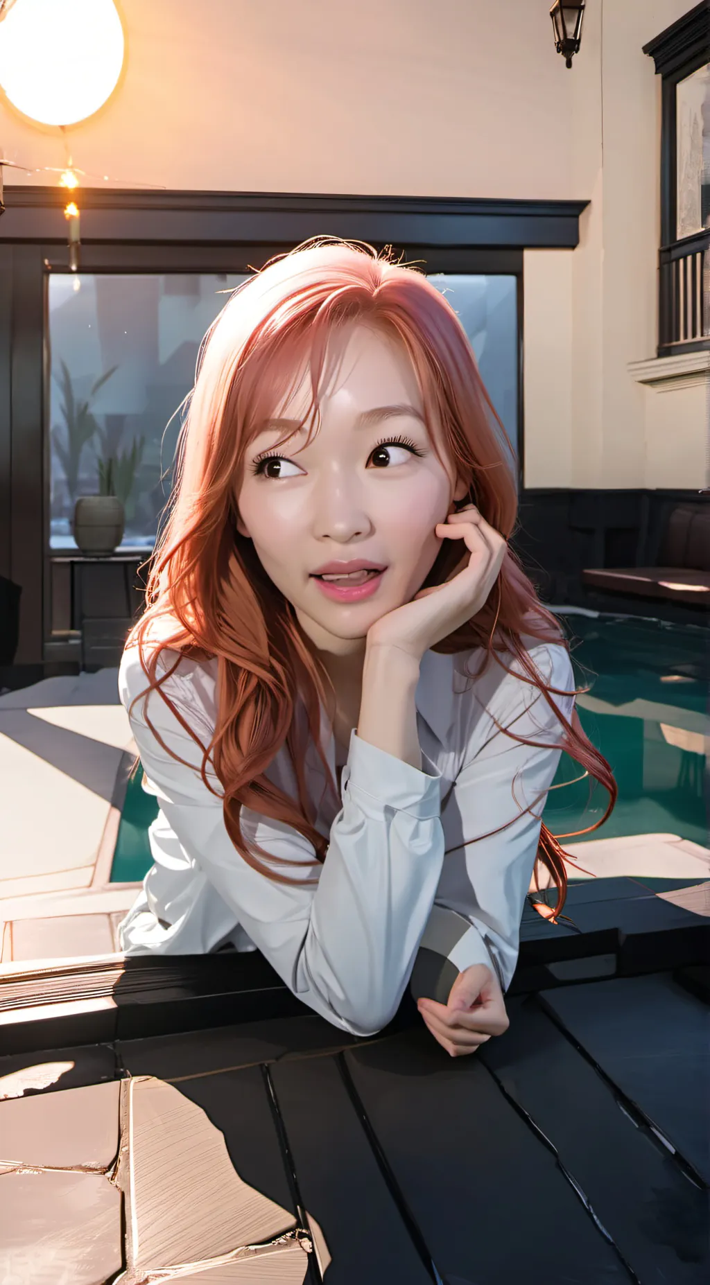 ai character: Carrot background