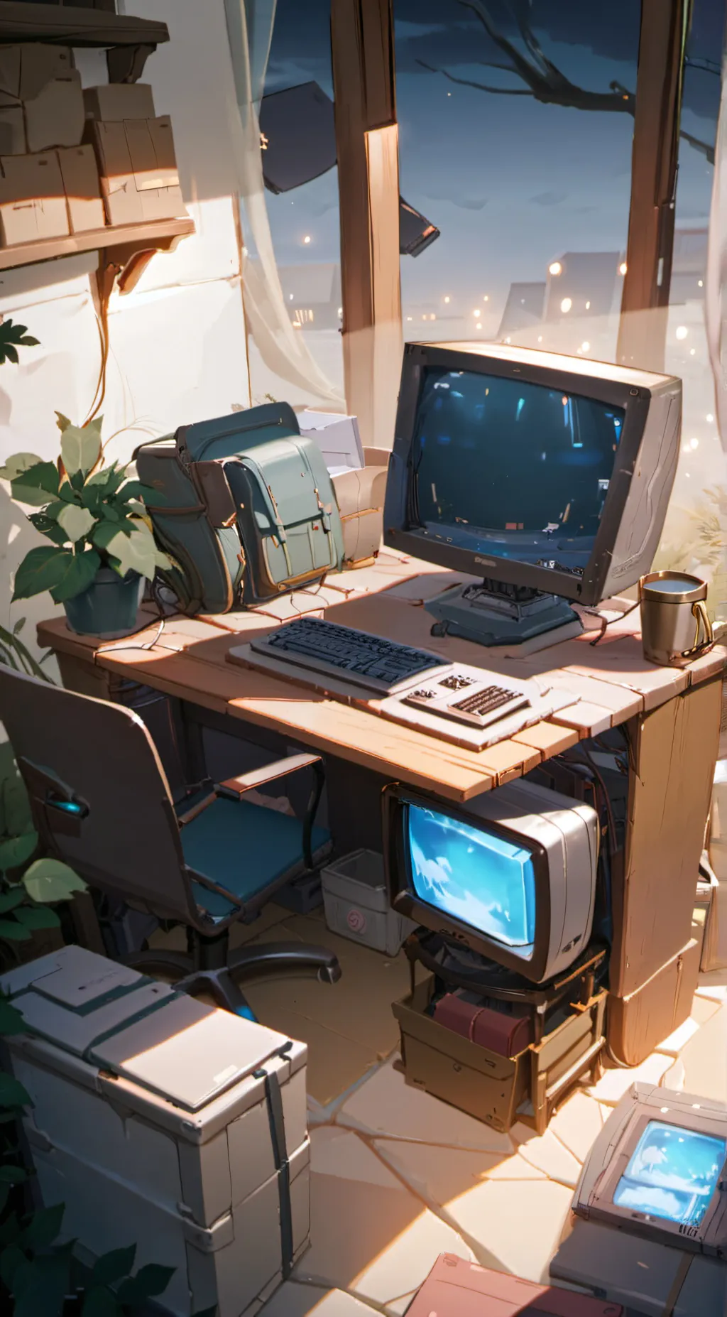 ai character: Servey background