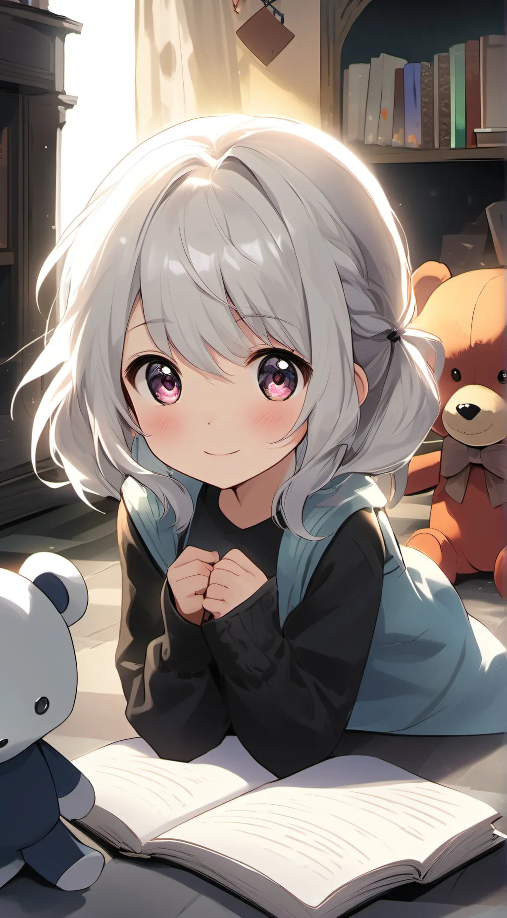 ai character: mily  background