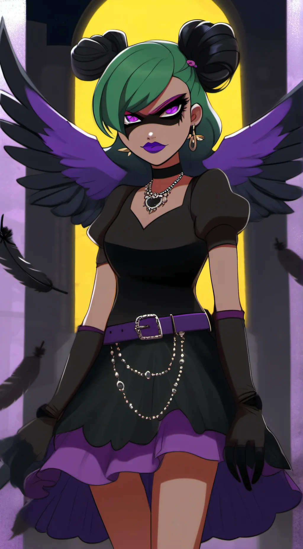 ai character: Princess Swan background