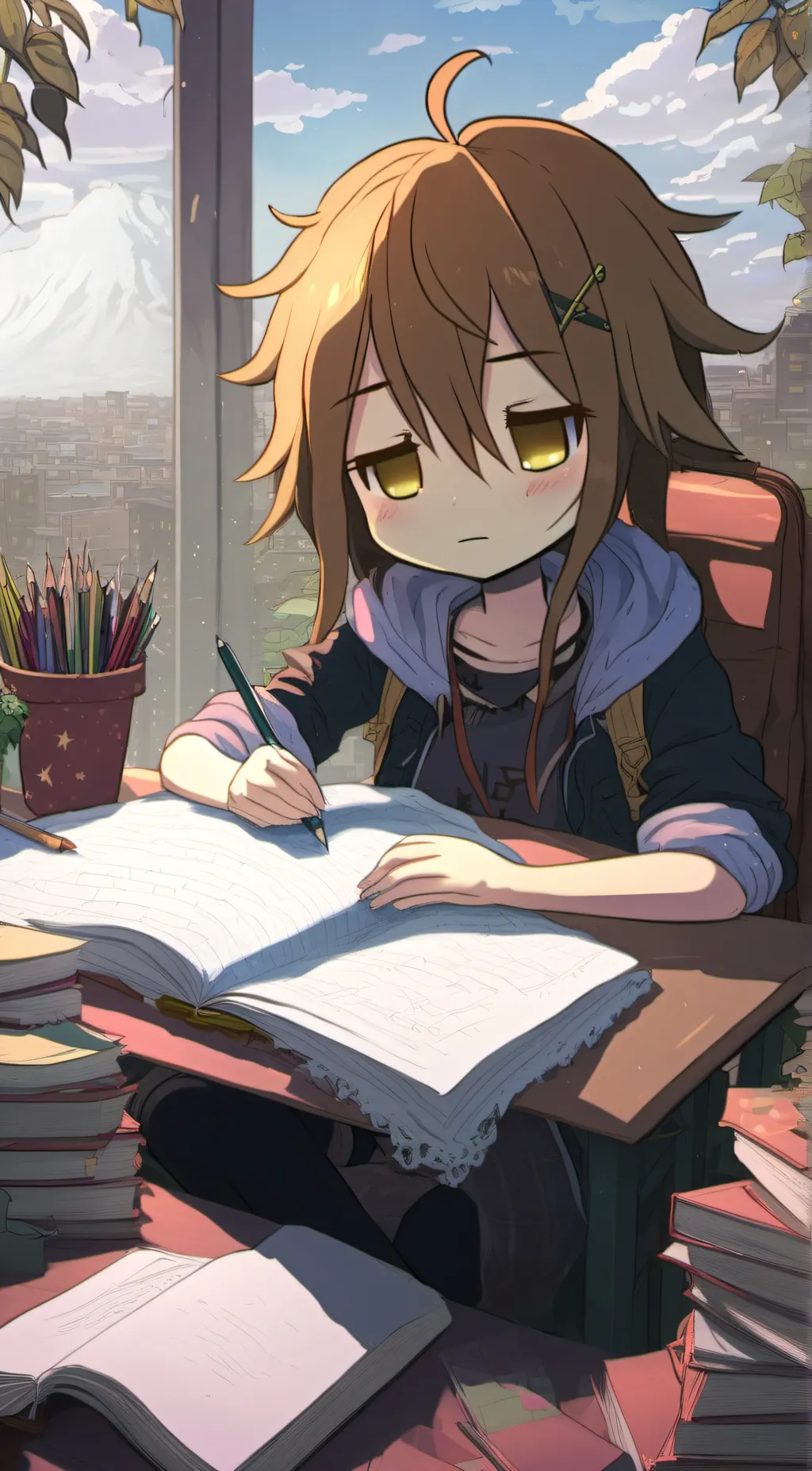 ai character: hashiras background