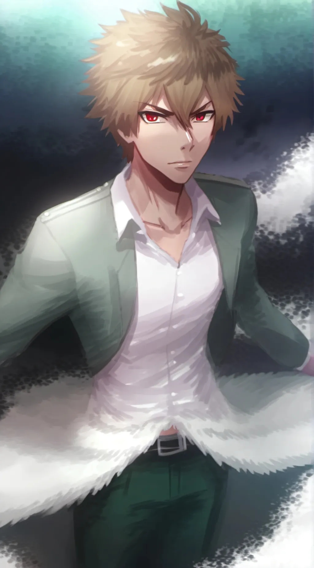 ai character: 💥Bakugo💥 background